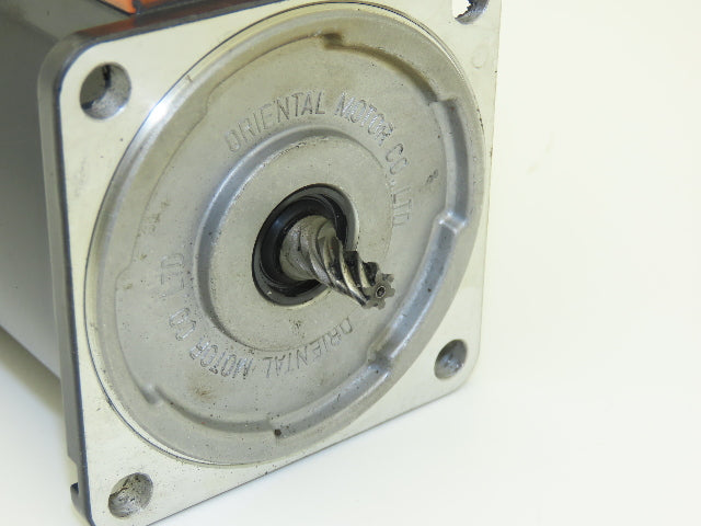 Oriental Motor E4927-M Induction Motor 60W 1450 RPM 115VAC 1PH Pinion Shaft