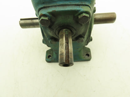 Sterling ST 2605 B Gearbox 5:1 Reducer 3.33Hp 350 RPM Dual Shaft Output