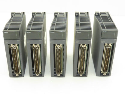 Mitsubishi Electric QX81 Melsec PLC Input Module 24VDC Lot of 5