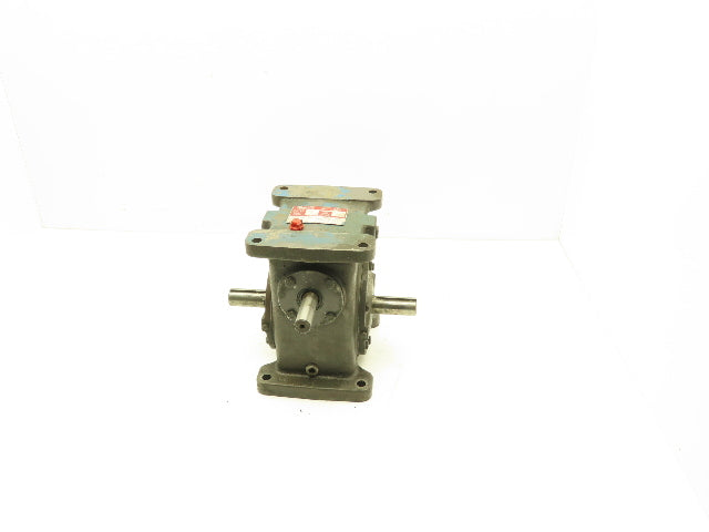 Browning 237U1-LR10 Worm Gearbox 10:1 Reducer 2Hp 175 RPM Dual Shaft Output