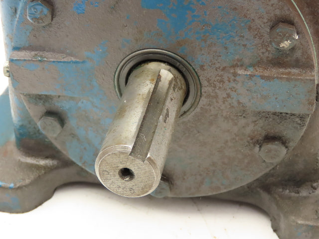 Browning 237U1-LR10 Worm Gearbox 10:1 Reducer 2Hp 175 RPM Dual Shaft Output