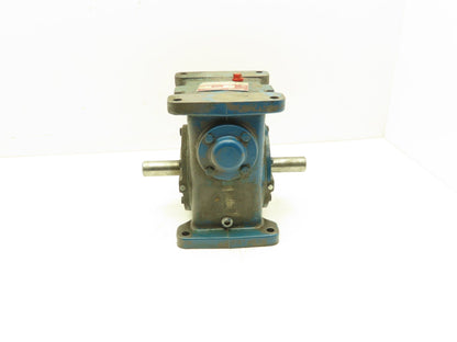 Browning 237U1-LR10 Worm Gearbox 10:1 Reducer 2Hp 175 RPM Dual Shaft Output