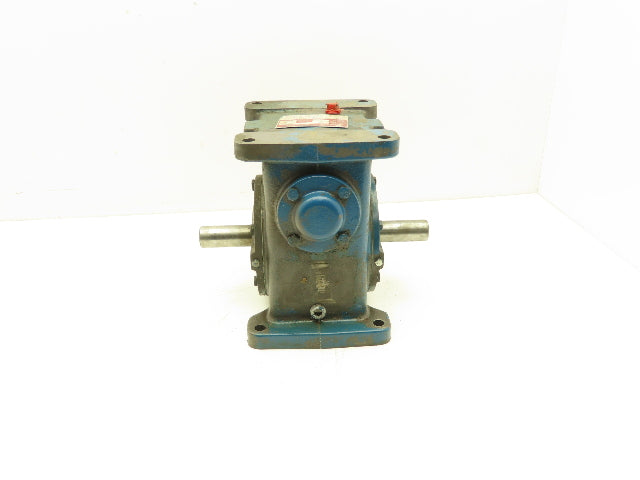 Browning 237U1-LR10 Worm Gearbox 10:1 Reducer 2Hp 175 RPM Dual Shaft Output