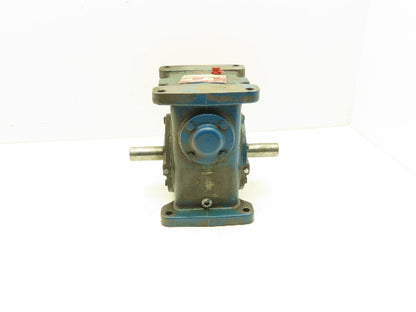 Browning 237U1-LR10 Worm Gearbox 10:1 Reducer 2Hp 175 RPM Dual Shaft Output