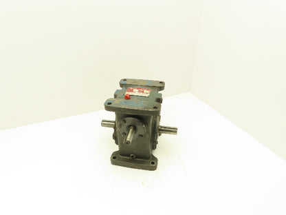 Browning 237U1-LR10 Worm Gearbox 10:1 Reducer 2Hp 175 RPM Dual Shaft Output