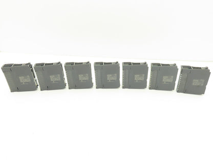 Mitsubishi Electric QY40P Melsec PLC Output Module 12/24 VDC Lot of 7