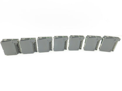 Mitsubishi Electric QY40P Melsec PLC Output Module 12/24 VDC Lot of 7