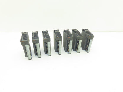 Mitsubishi Electric QY40P Melsec PLC Output Module 12/24 VDC Lot of 7