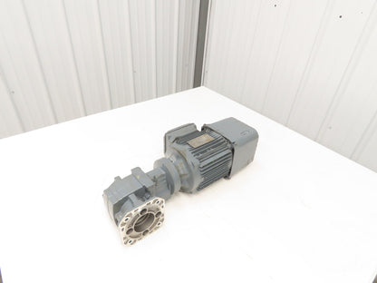 Sew Eurodrive WHF37 DRN90S4/BE2 Brake Gearmotor 1.1Kw 220/380V 1762/112rpm 15.67