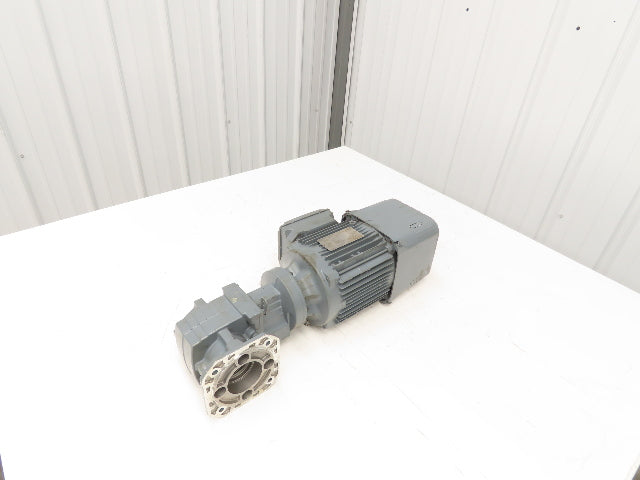 Sew Eurodrive WHF37 DRN90S4/BE2 Brake Gearmotor 1.1Kw 220/380V 1762/112rpm 15.67