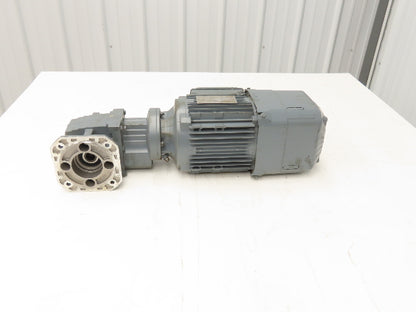 Sew Eurodrive WHF37 DRN90S4/BE2 Brake Gearmotor 1.1Kw 220/380V 1762/112rpm 15.67