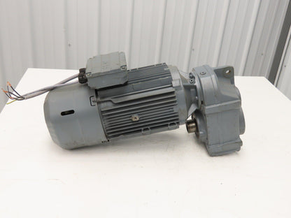Sew Eurodrive FH47/GDRN100L4/BE5 Brake Gearmotor 2.2Kw 220/380V 102rpm 17.33:1