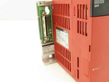 Mitsubishi Electric Q38B Melsec PLC Backplane Rack Power Supply Module 8 Slot