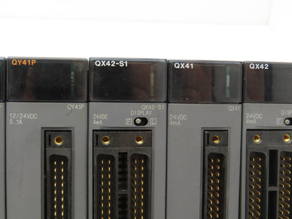 Mitsubishi Electric Q38B Melsec PLC Backplane Rack Power Supply Module 8 Slot