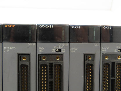 Mitsubishi Electric Q38B Melsec PLC Backplane Rack Power Supply Module 8 Slot