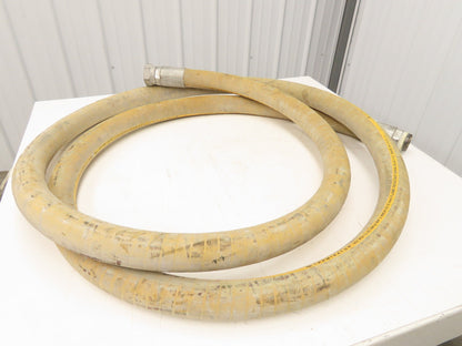 Gates Terminator 2"x 21' Fire Resistant Yellow Rubber Hose 501psi MSHA 2G-IC