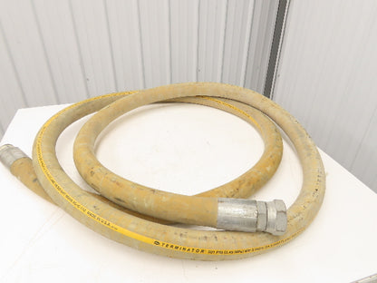 Gates Terminator 2"x 21' Fire Resistant Yellow Rubber Hose 501psi MSHA 2G-IC