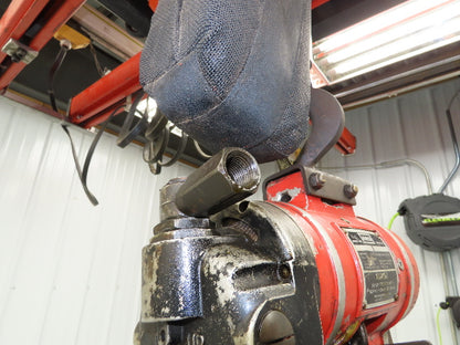 Aro 7700D 1/2 Ton 1000LB Pneumatic Air Chain Hoist 13' Lift 5' Pull Chain