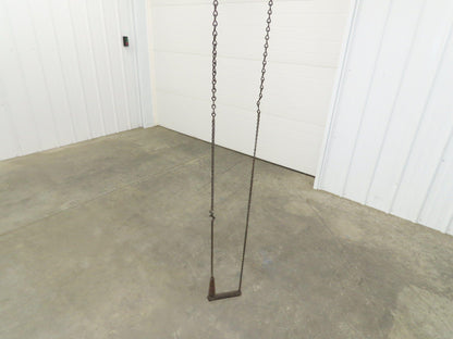 Aro 7700D 1/2 Ton 1000LB Pneumatic Air Chain Hoist 13' Lift 5' Pull Chain