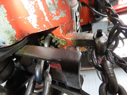 Aro 7700D 1/2 Ton 1000LB Pneumatic Air Chain Hoist 13' Lift 5' Pull Chain