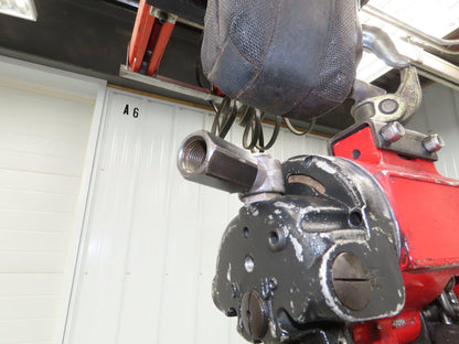 Aro 1/4 Ton 500 LB Pneumatic Air Chain Hoist 10'10" Lift 5' Pull Chain