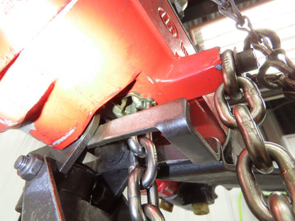 Aro 1/4 Ton 500 LB Pneumatic Air Chain Hoist 10'10" Lift 5' Pull Chain