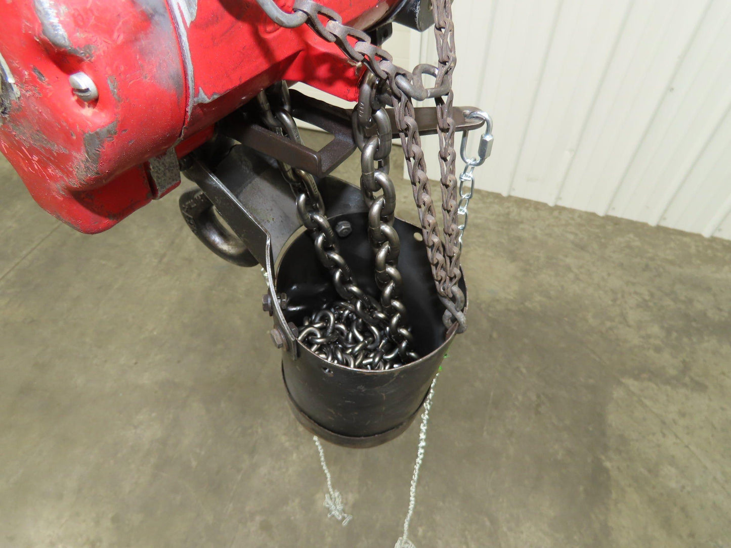 Aro 1/4 Ton 500 LB Pneumatic Air Chain Hoist 10'10" Lift 5' Pull Chain