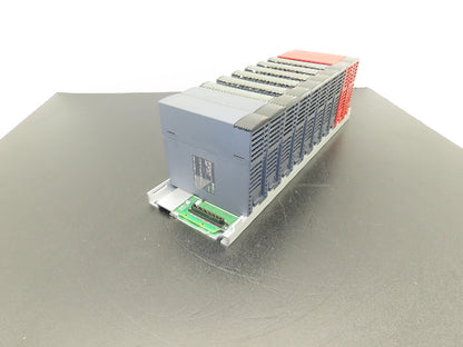 Mitsubishi Electric Q38B Melsec PLC Backplane Rack Power Supply Module 8 Slot