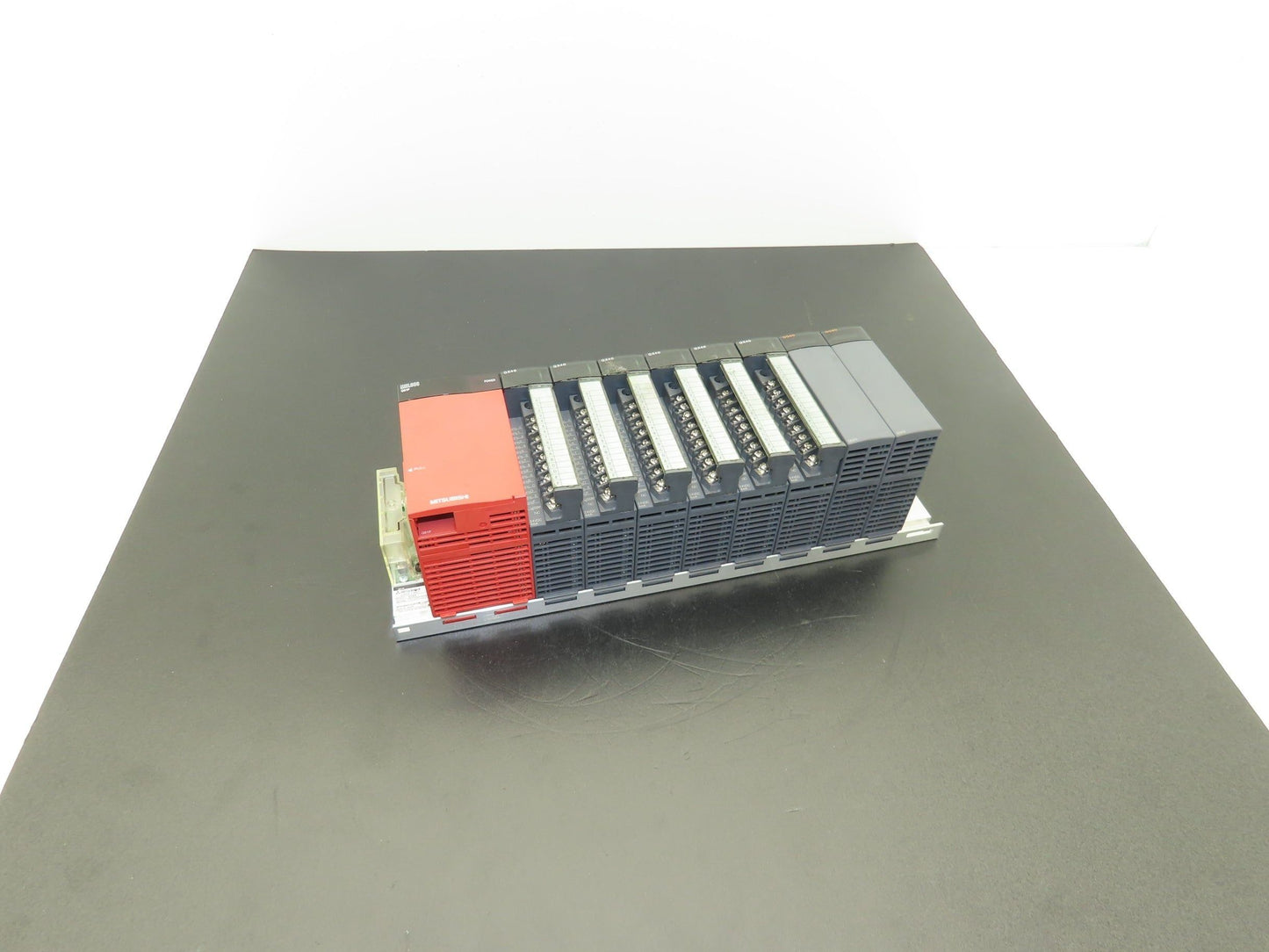 Mitsubishi Electric Q38B Melsec PLC Backplane Rack Power Supply Module 8 Slot