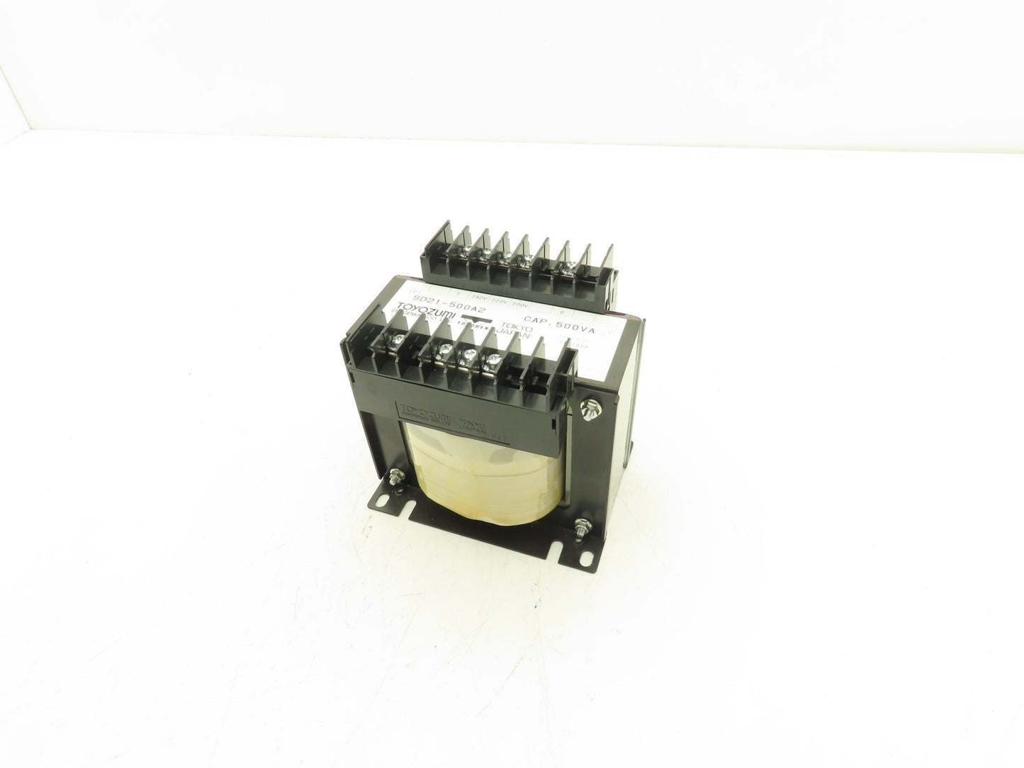 Toyozumi SD21-500A2 Stepdown Control Transformer 500va HV 240 LV 115
