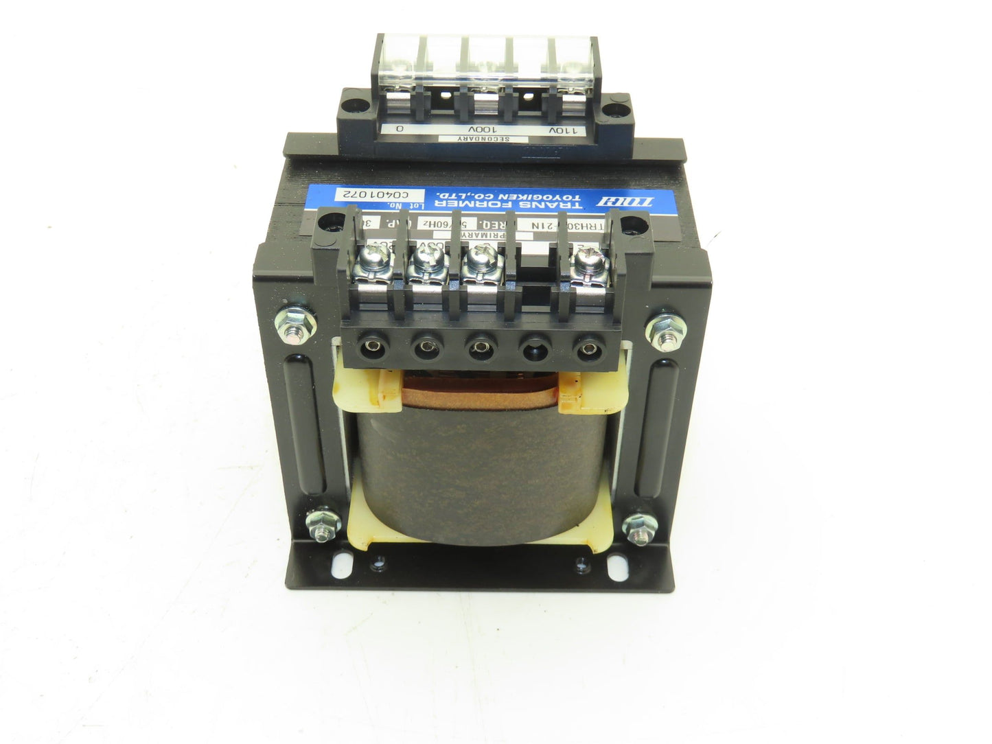 Toyogiken TRH300-21N Togi Stepdown Control Transformer 300va HV 220 LV 110