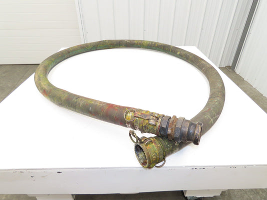 Boston Chemcat 2"ID x 12' Petroleum Chemical Transfer Hose Camlok Ends 200psi