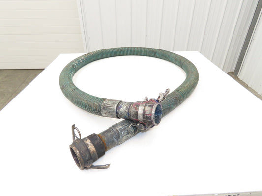 2"ID x 10' Flexible Chemical Transfer Hose Camlok Ends