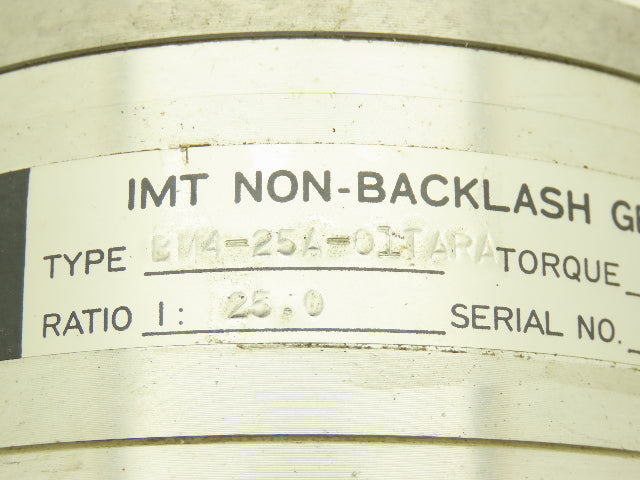 IMT Toyo Seimitsu BM4-25A-01TARA Inline Servo Gearhead 25:1 Gearbox Reducer