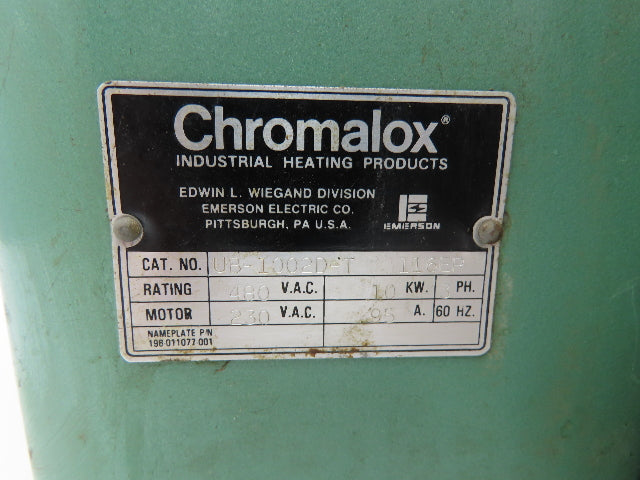 Chromalox UB-1002D-T Industrial Blower Heater 230/480v