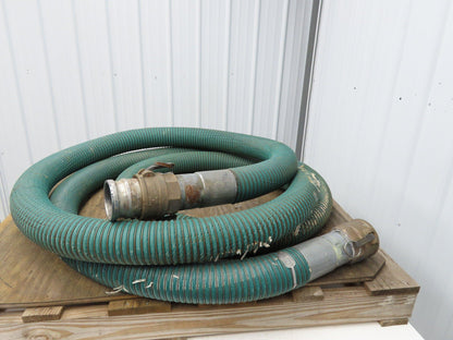 Novaflex Uni-Chem PG250 3"ID x 28' Flexible Chemical Transfer Hose Camlok Ends