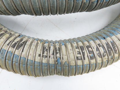Wilcox 3"ID x 12' Stainless Flexible Chemical Transfer Hose Camlok Ends