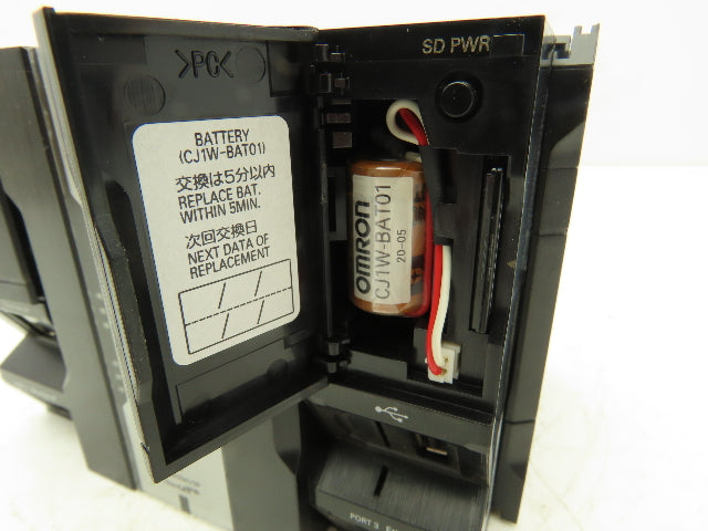 Omron NX701-1620 CPU Unit With SD Card Battery Ver 1.23 jre8 Ver 8.03