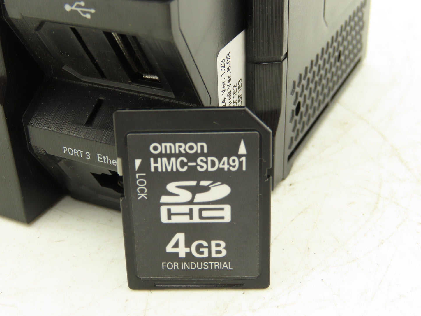 Omron NX701-1620 CPU Unit With SD Card Battery Ver 1.23 jre8 Ver 8.03