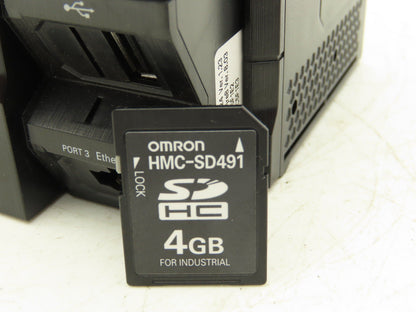 Omron NX701-1620 CPU Unit With SD Card Battery Ver 1.23 jre8 Ver 8.03