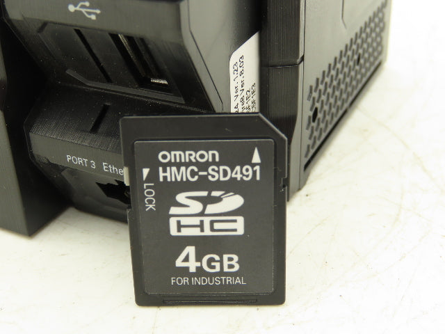 Omron NX701-1620 CPU Unit With SD Card Battery Ver 1.23 jre8 Ver 8.03