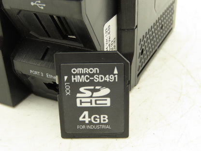 Omron NX701-1620 CPU Unit With SD Card Battery Ver 1.23 jre8 Ver 8.03