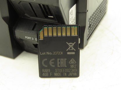 Omron NX701-1620 CPU Unit With SD Card Battery Ver 1.23 jre8 Ver 8.03