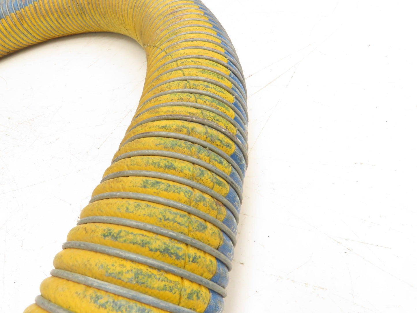 Flexonics Chemflex 3"ID x 12' Flexible Yellow Chemical Transfer Hose Camlok Ends