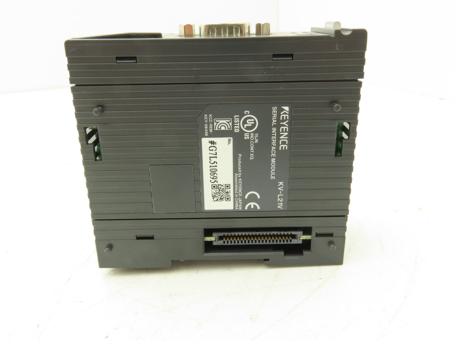 Keyence KV-L21V Serial Communication Unit RS-232C/RS-422A/RS-485 230.4kbps
