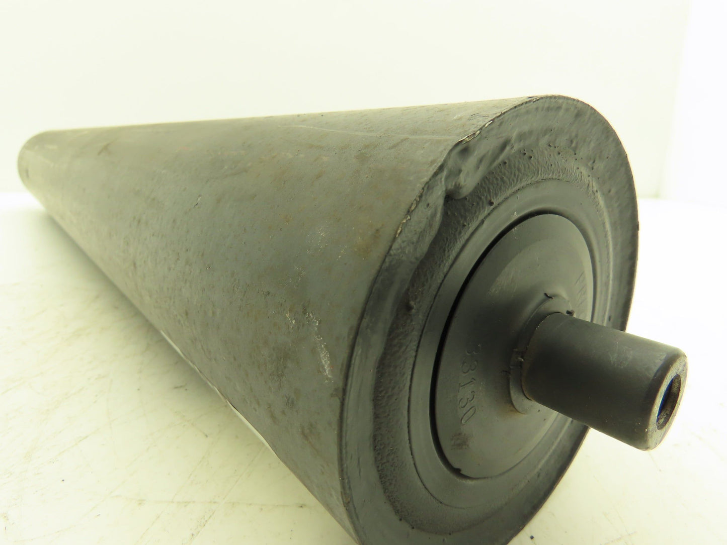 PPI 4"x 27" Return Idler Conveyor Belt Pulley Bracket Mount