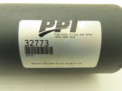 PPI 4"x 27" Return Idler Conveyor Belt Pulley Bracket Mount