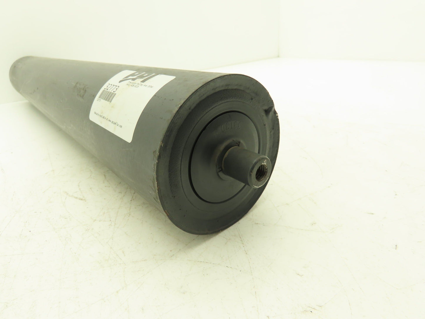 PPI 4"x 27" Return Idler Conveyor Belt Pulley Bracket Mount