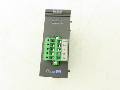 Keyence KV-CL20 CC-Link Interface Module Master/Local