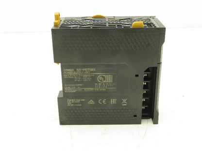 Omron NX-PD7001 Power Supply 120/250VAC 24VDC Out 24VDC 85W In